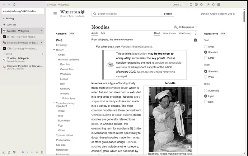 Paper: warm grayscale like an e-ink reader